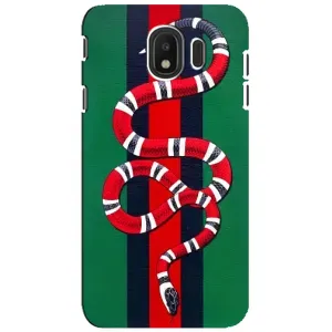 Чохли  GUCCI для Samsung J4 2018 (AlphaPrint) (Gucci змія)