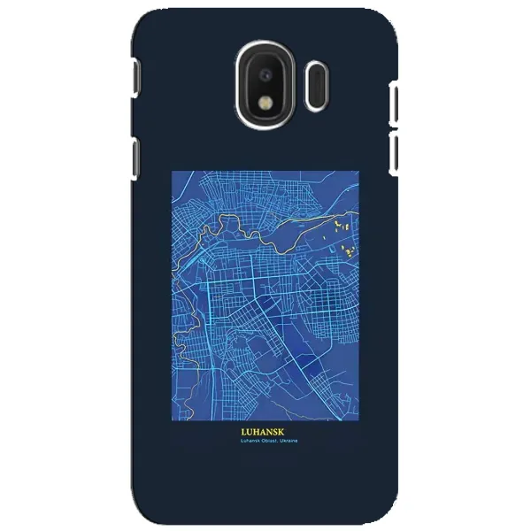 Чехол с принтом «Гуганск» для Samsung Galaxy J4 2018 (SM-J400F)