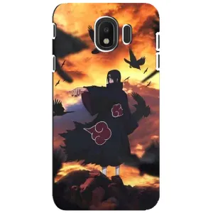 Чохол Ітачи Учіха для Samsung J4 2018 (AlphaPrint) (Ітачі з воронами)