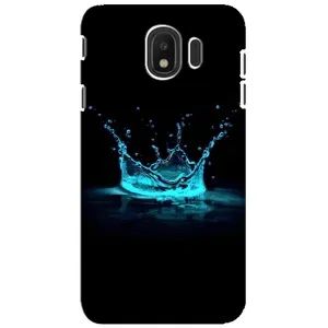 Чохол з Короною Samsung J4 2018 - (AlphaPrint) (Крапля корони)