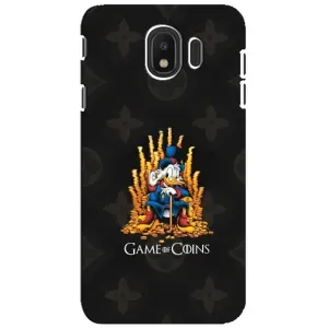 Чехлы для Samsung Galaxy J4 2018, SM-J400F - Скрудж МакДак Louis Vuitton (PREMIUMPrint) (Король денег)