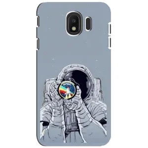 Чохол NASA для Samsung Galaxy J4 2018, SM-J400F (AlphaPrint) (Космонавт фото)
