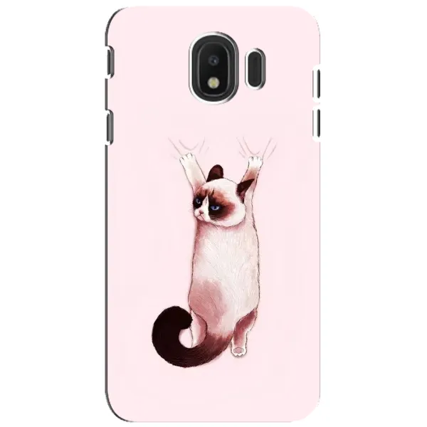 Чехол с принтом «Котик падает» для Samsung Galaxy J4 2018 (SM-J400F)