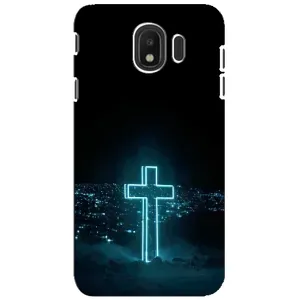 Чехол для Samsung Galaxy J4 2018, SM-J400F (AlphaPrint) - (Христианские)