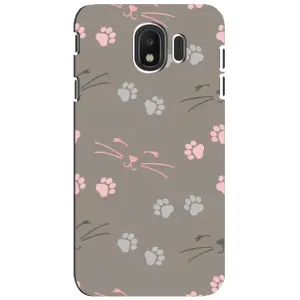 Чохол з малюнком кіт на Samsung Galaxy J4 2018, SM-J400F (Лапи і вуса)
