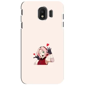 Чохли Персонажі Аніме Наруто для Samsung Galaxy J4 2018, SM-J400F (AlphaPrint) (Лайк Сакура)