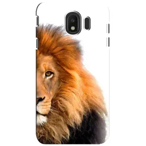 Чехлы с картинками животных Samsung Galaxy J4 2018, SM-J400F (Лев грива)
