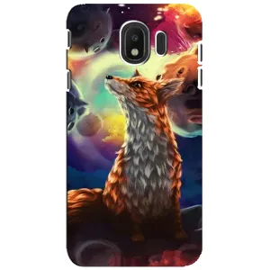 Чохли з картинкою Лисичка для Samsung Galaxy J4 2018, SM-J400F (VPrint) (Лисичка в космосі)