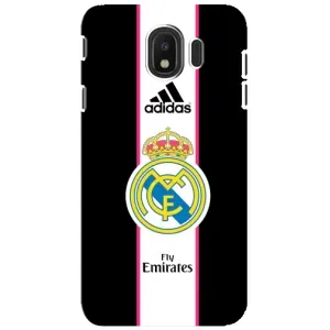 Чехол для Samsung Galaxy J4 2018, SM-J400F с принтом (Лого Real Madrid)