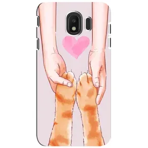 Чохол на Samsung J4 2018 з Котиками (VPrint) (Любовь до котиків)