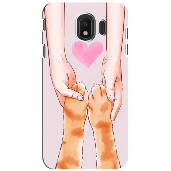 Чехол с принтом «Любовь к котикам» для Samsung Galaxy J4 2018 (SM-J400F)