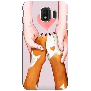 Чохли з собаками для Samsung Galaxy J4 2018, SM-J400F (VPrint) (Любовь до собак)