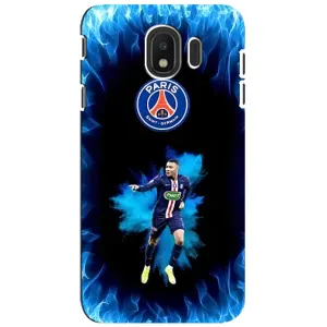 Чехлы Килиан Мбаппе для Samsung Galaxy J4 2018, SM-J400F (Мбаппе в огне)