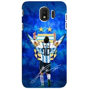 Чохли Мессі для Samsung Galaxy J4 2018, SM-J400F (AlphaPrint) (Мессі Аргентина)