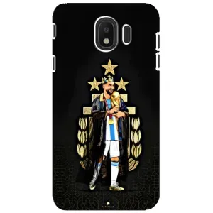 Чохли для Samsung Galaxy J4 2018, SM-J400F (Leo чемпіон) (AlphaPrint) (Мессі Король)
