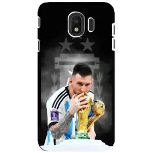 Чохли для Samsung Galaxy J4 2018, SM-J400F (Leo чемпіон) (AlphaPrint) (Мессі Чемпіон)