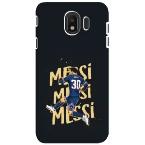 Чохли для Samsung Galaxy J4 2018, SM-J400F (Leo чемпіон) (AlphaPrint) (Messi ПСЖ)