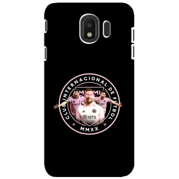Чехол с принтом «Месси в лого» для Samsung Galaxy J4 2018 (SM-J400F)