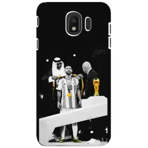 Чохли для Samsung Galaxy J4 2018, SM-J400F (Leo чемпіон) (AlphaPrint) (Мессі коронований)