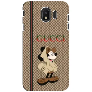 Чохли  GUCCI для Samsung J4 2018 (AlphaPrint) (Mickey GUCCI)