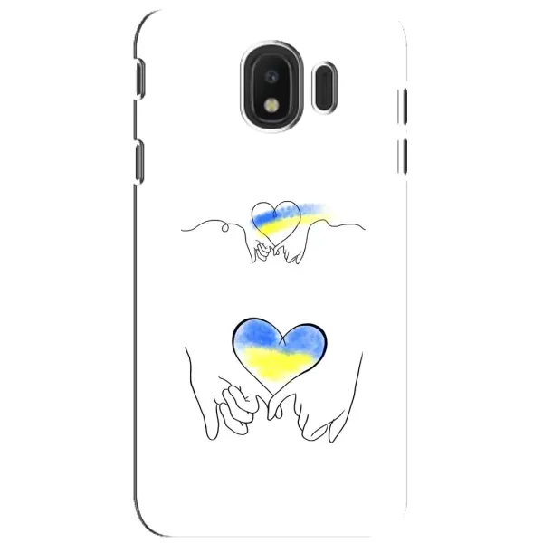 Чехол с принтом «Мир Украине» для Samsung Galaxy J4 2018 (SM-J400F)