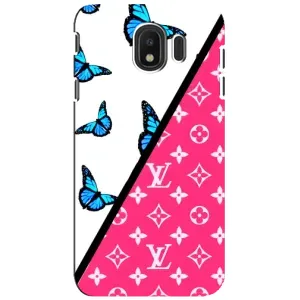 Брендновые Чехлы для Samsung Galaxy J4 2018, SM-J400F - (PREMIUMPrint) (Мода LV)