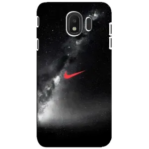 Чохол для Samsung Galaxy J4 2018, SM-J400F - з принтом Найк (AlphaPrint) (Найк червоний)