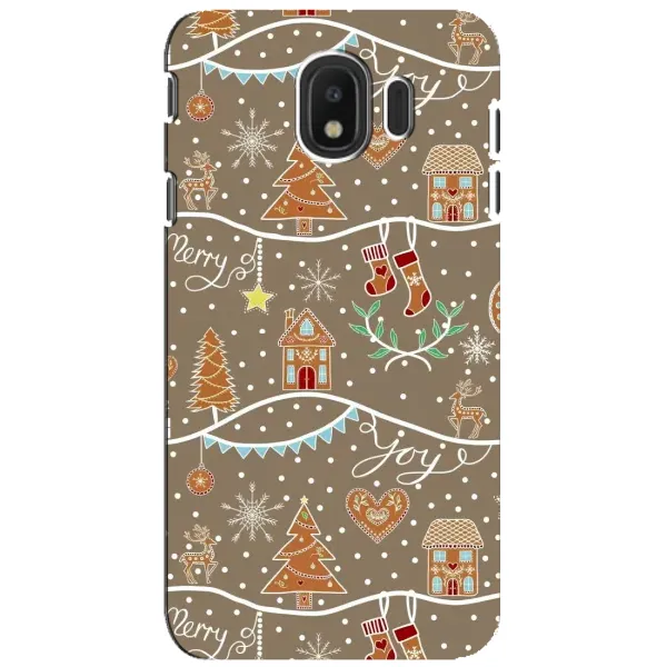 Чохол з принтом «Новорічні пряники» для Samsung Galaxy J4 2018 (SM-J400F)