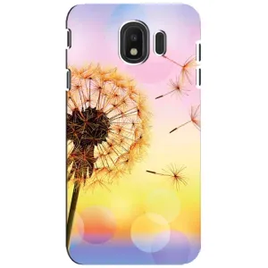 Чохол з картинкою (Стильні) Samsung J4 2018 - (AlphaPrint) (Кульбабка)