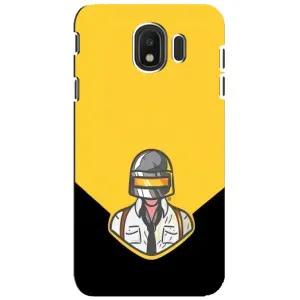 Чеjхол PUBG для Samsung J4 2018 (AlphaPrint) (Пабг в шоломі)