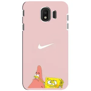 Чохол з принтом «Патрік і Губка» для Samsung Galaxy J4 2018 (SM-J400F)