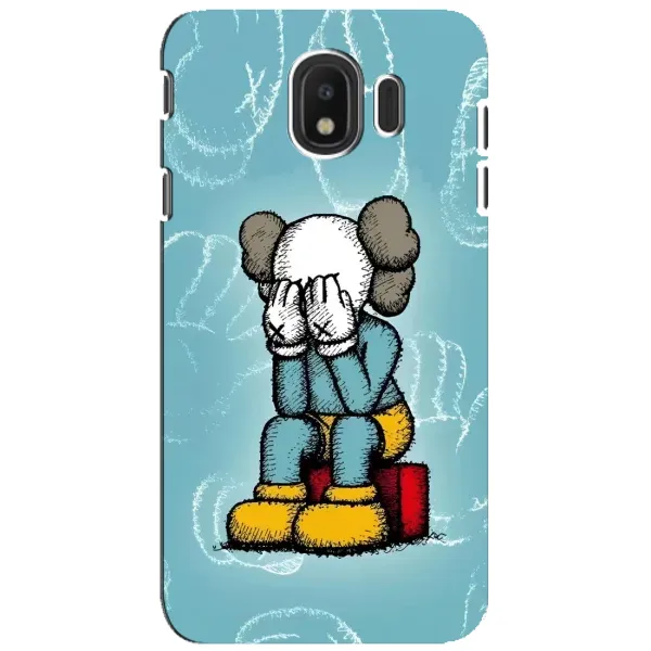 Чехол с принтом «Плач Bearbrick» для Samsung Galaxy J4 2018 (SM-J400F)