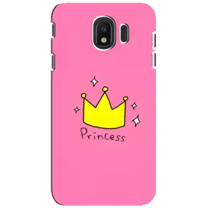 Чохол з картинкою (Стильні) Samsung J4 2018 - (AlphaPrint) (Princess)