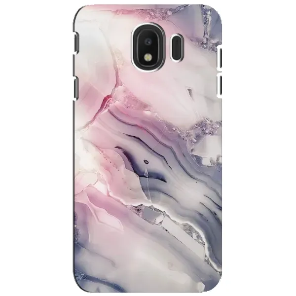 Чехол с принтом «Пурпурный Мрамор» для Samsung Galaxy J4 2018 (SM-J400F)