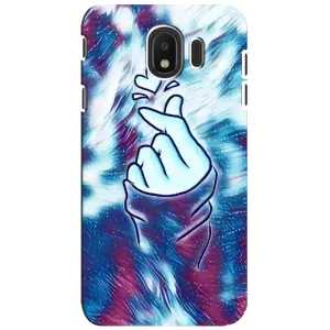 Чехол с принтом «Радужное сердце» для Samsung Galaxy J4 2018 (SM-J400F)