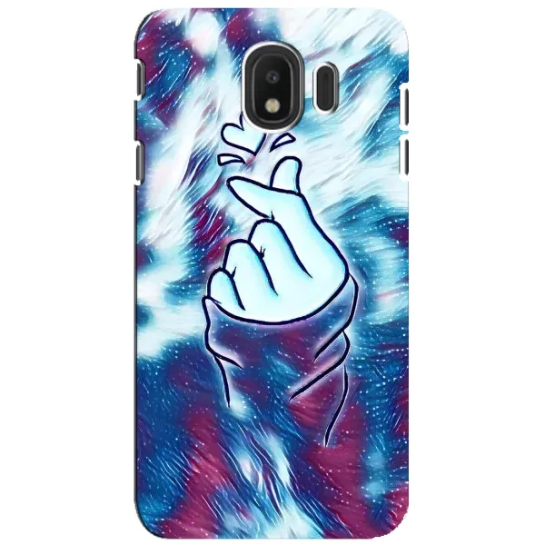 Чехол с принтом «Радужное сердце» для Samsung Galaxy J4 2018 (SM-J400F)