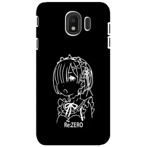 Чохли Персонажі Аніме Наруто для Samsung Galaxy J4 2018, SM-J400F (AlphaPrint) (Re: Zero)