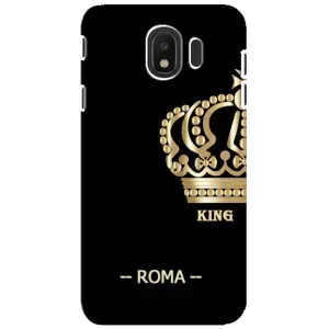 Чехлы для Samsung Galaxy J4 2018, SM-J400F (VPrint) - Футбольные клубы (Roma)