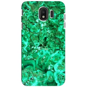 Мраморний чехол на Samsung Galaxy J4 2018, SM-J400F (VPrint) (Салатовий Мрамор)