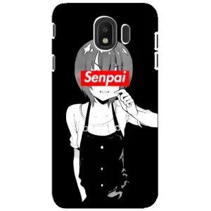 Чохли Персонажі Аніме Наруто для Samsung Galaxy J4 2018, SM-J400F (AlphaPrint) (Senpai)