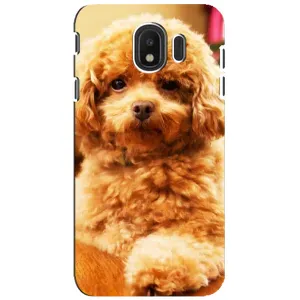 Чохли з собаками для Samsung Galaxy J4 2018, SM-J400F (VPrint) (Цуценя Бішон)
