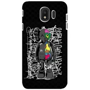 Чехлы для Samsung Galaxy J4 2018, SM-J400F - Bearbrick Louis Vuitton (PREMIUMPrint) (Стиль Bearbrick)