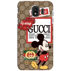 Чехол Disney Mouse Samsung Galaxy J4 2018, SM-J400F (PREMIUMPrint) (Стильный Микки)