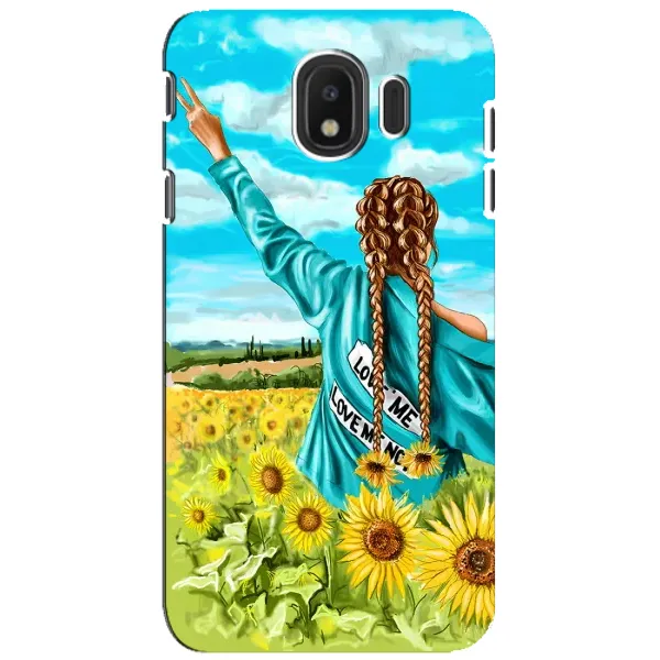 Чехол с принтом «Украиночка» для Samsung Galaxy J4 2018 (SM-J400F)