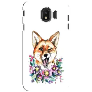 Чохли з картинкою Лисичка для Samsung Galaxy J4 2018, SM-J400F (VPrint) (Весела лисичка)