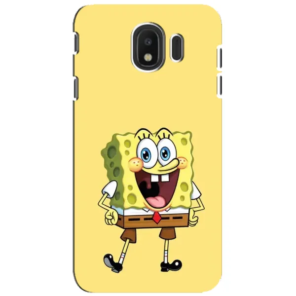 Чохол з принтом «Веселий Спанч Боб» для Samsung Galaxy J4 2018 (SM-J400F)
