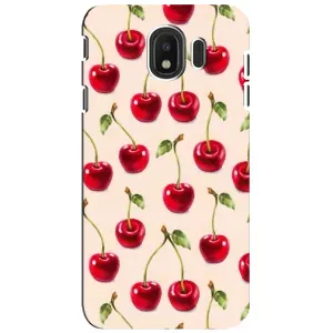 Чохли з фруктами для Samsung Galaxy J4 2018, SM-J400F (VPrint) (Черешня)