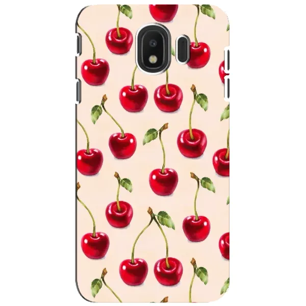 Чехол с принтом «Вишня» для Samsung Galaxy J4 2018 (SM-J400F)