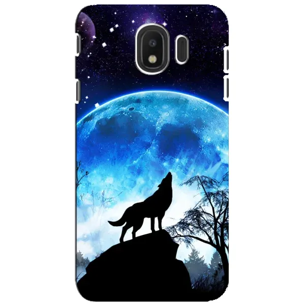Чохол з принтом «Вовк на місяць» для Samsung Galaxy J4 2018 (SM-J400F) Чохол з принтом «Вовк на місяць» для Samsung Galaxy J4 2018 (SM-J400F)