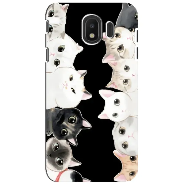 Чехол с принтом «Взгляд котов» для Samsung Galaxy J4 2018 (SM-J400F)